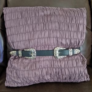 Double buckle belt